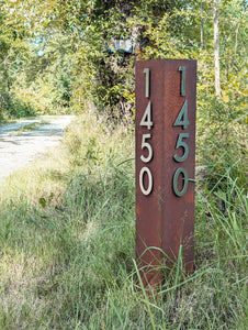 2- Way Driveway Address Sign